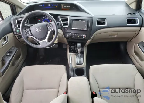 2013 Honda Civic Lx from USA, damaged, VIN 2HGFB2F57DH599498